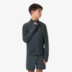 Bluza Polarowa Rozpinana Trening Junior Swedemount Ultra Light Full Zip B. Zielone bluzy damskie SWEDEMOUNT, bez wzorów, z polaru, bez kaptura. Za 169.99 zł.