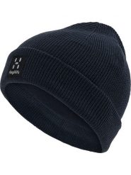 Haglöfs Czapka beanie "Malung" w kolorze granatowym rozmiar: onesize. Niebieskie czapki damskie Haglöfs, bez wzorów, z wełny. Za 184.46 zł.