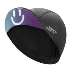 Czapka rowerowa Rockbros 18230005001 z daszkiem - czarna. Czarne czapki z daszkiem damskie ROCKBROS, bez wzorów, z materiału. Za 90.00 zł.