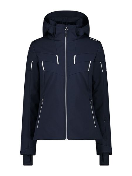 CMP Kurtka softshellowa w kolorze granatowym rozmiar: 34. Niebieskie kurtki sportowe damskie CMP, bez wzorów, z materiału, bez kaptura. Za 461.21 zł.