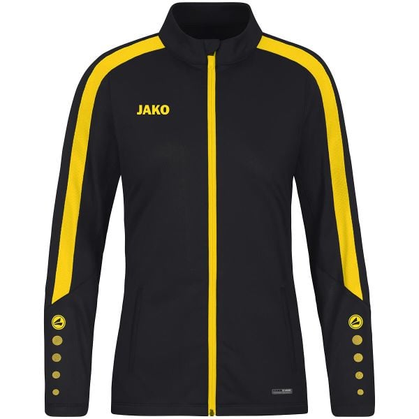 Poliestrowa bluza dresowa Jako Power. Czarne bluzy damskie JAKO, l, bez wzorów, z dresówki, z kapturem. Za 174.48 zł.
