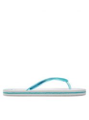Champion Japonki Sparkling Slide S11688-CHA-WW010 Niebieski. Niebieskie klapki damskie Champion, bez wzorów, z syntetyku, bez obcasa, bez zapięcia. Za 69.99 zł.