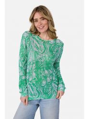 LIEBLINGSSTÜCK Sweter "Lillemon" w kolorze zielonym rozmiar: 38. Zielone swetry klasyczne damskie LIEBLINGSSTÜCK, z bawełny, bez kołnierzyka. Za 289.95 zł.