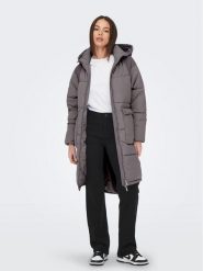 ONLY Płaszcz zimowy 15160167 Szary Relaxed Fit. Szare płaszcze damskie Only, na zimę, xl, bez wzorów, z syntetyku, bez kaptura. Za 279.99 zł.