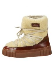 GANT Footwear Botki zimowe "Snowmont" w kolorze kremowo-brązowym rozmiar: 36. Brązowe botki damskie GANT Footwear, na zimę, z wełny, bez obcasa, bez zapięcia. Za 130.19 zł.