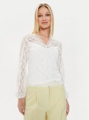 Morgan Bluzka 241-TOULI Écru Regular Fit. Bluzki damskie Morgan, xl, bez wzorów, z syntetyku, bez kołnierzyka, bez ramiączek. Za 189.99 zł.