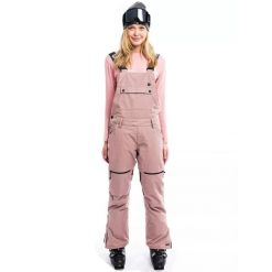 Spodnie narciarskie damskie SAKURA BIB Pants. Czerwone kombinezony damskie FUNDANGO, na zimę, m, bez wzorów, z materiału, bez kołnierzyka, bez ramiączek. Za 499.00 zł.