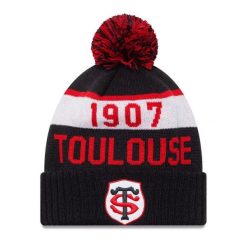 Czapka Stade Toulousain 2025/26. Czarne czapki damskie New Era, bez wzorów. Za 189.50 zł.