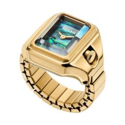 Zegarek Fossil. Żółte zegarki damskie Fossil, złote. Za 689.99 zł.