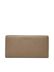 MICHAEL Michael Kors Portfel Bryant 32S5GYTP3L Beżowy. Brązowe portfele damskie MICHAEL Michael Kors, bez wzorów, ze skóry. Za 479.99 zł.