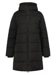 LUHTA Płaszcz zimowy "Eisele" w kolorze czarnym rozmiar: 38. Czarne płaszcze damskie Luhta, na zimę, bez wzorów, z puchu, bez kaptura. Za 543.90 zł.