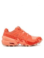 Salomon Buty do biegania Speedcross 6 L47766200 Pomarańczowy. Brązowe obuwie sportowe damskie Salomon, z materiału, bez zapięcia, do biegania. Za 399.99 zł.
