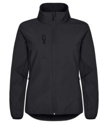 Clique Klasyczna Kurtka Softshell Damska – 3-warstwowa, 96% poliester z. Czarne kurtki damskie CLIQUE, m, bez wzorów, z poliesteru, bez kaptura. Za 265.94 zł.