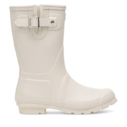 Kalosze Hunter. Białe kalosze damskie Hunter, bez wzorów. Za 249.99 zł.