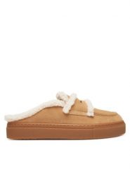 Inuikii Klapki Mule Wool 1004.017.0011 Beżowy. Brązowe klapki damskie Inuikii, bez wzorów, ze skóry, bez obcasa, bez zapięcia. Za 879.99 zł.