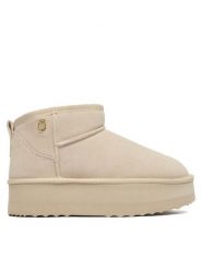 Liu Jo Śniegowce Jane 01 SF5105 PX002 Beżowy. Brązowe śniegowce damskie Liu Jo, ze skóry. Za 379.99 zł.