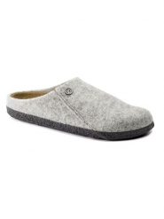 Birkenstock Kapcie "Zermat" w kolorze szarym rozmiar: 41. Szare kapcie damskie Birkenstock, z materiału. Za 219.95 zł.