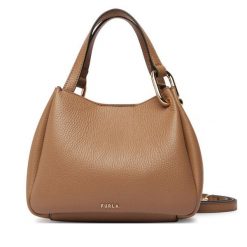 Torebka Furla. Brązowe torebki klasyczne damskie Furla, bez dodatków. Za 1,439.00 zł.