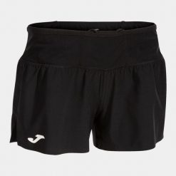Spodenki do biegania damskie Joma R-Trail Nature. Czarne spodenki sportowe damskie Joma, na lato, l, bez wzorów, z elastanu, do biegania. Za 119.99 zł.