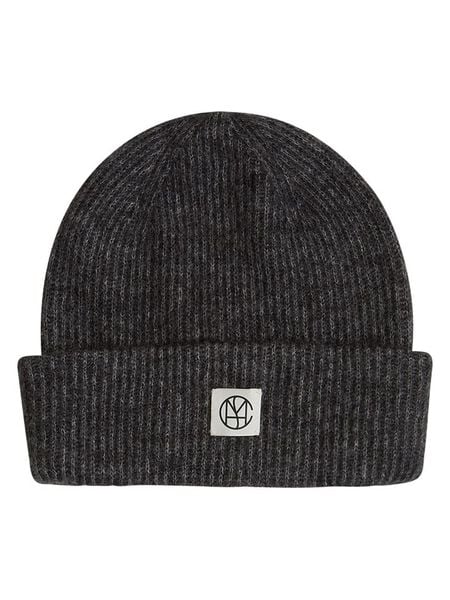 MOSS COPENHAGEN Czapka "Hope" w kolorze antracytowym rozmiar: onesize. Czarne czapki damskie Moss Copenhagen, bez wzorów, z materiału. Za 86.99 zł.