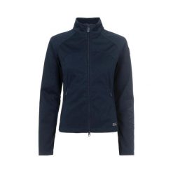 Damska kurtka jeździecka Cavallo Betty. Czarne kurtki sportowe damskie CAVALLO, bez wzorów, z softshellu, bez kaptura. Za 424.95 zł.