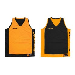 Koszulka koszykarska Spalding Reversible Tanktop Dwustronna. Czarne koszulki damskie SPALDING, l, bez wzorów, bez kołnierzyka, bez ramiączek. Za 161.00 zł.