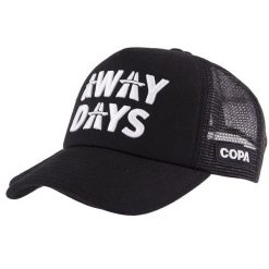 Czapka Dla Dorosłych - Away Days - Czarna. Czarne czapki damskie COPA FOOTBALL, bez wzorów, z poliesteru. Za 126.61 zł.