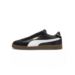 Sneakersy Puma Club II Era. Czarne obuwie sportowe casual damskie Puma, z materiału, bez zapięcia. Za 189.99 zł.