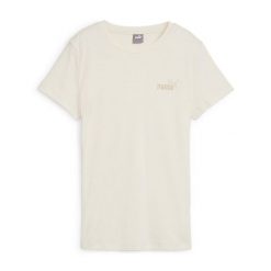 Koszulka damska Puma Ess Elevated. Brązowe koszulki sportowe damskie Puma, l, bez wzorów, bez ramiączek. W wyprzedaży za 157.40 zł.