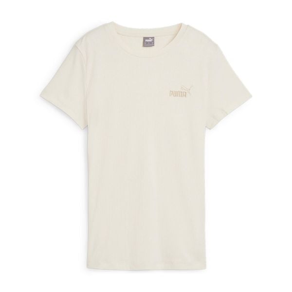 Koszulka damska Puma Ess Elevated. Brązowe koszulki sportowe damskie Puma, l, bez wzorów, bez ramiączek. W wyprzedaży za 152.45 zł.