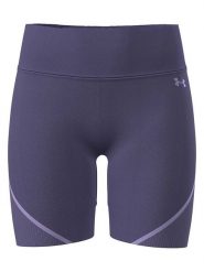 Under Armour Szorty funkcyjne w kolorze fioletowym rozmiar: M. Różowe spodenki sportowe damskie Under Armour, m, bez wzorów, z materiału, outdoorowe. Za 137.99 zł.
