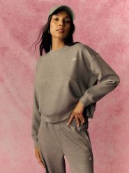 4F Bluza dresowa regular bez kaptura damska - szara L. Szare bluzy damskie 4F, l, bez wzorów, z dresówki, bez kaptura. Za 159.99 zł.