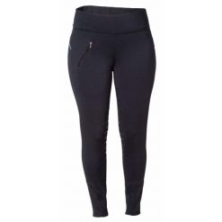 Damskie legginsy jeździeckie z pełną przyczepnością Karlslund Galdur. Niebieskie legginsy damskie KARLSLUND, bez wzorów, z poliesteru. Za 386.50 zł.