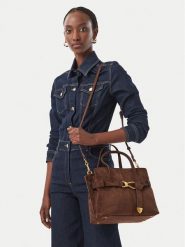 Steve Madden Torebka Bjoplin 13002641 Brązowy ciemny. Brązowe torebki klasyczne damskie Steve Madden, z materiału, bez dodatków. Za 639.99 zł.