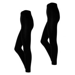 Damskie legginsy termoaktywne Heatkeeper Basic 2-pak czarne. Czarne legginsy damskie HEAT KEEPER, xl, bez wzorów. Za 133.99 zł.