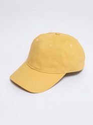Czapka unisex z daszkiem żółta Julio 201. Żółte czapki z daszkiem damskie Big Star, na lato, bez wzorów. W wyprzedaży za 79.99 zł.