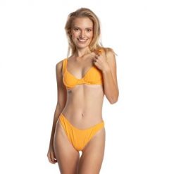 Strój kąpielowy damski Billabong In The Loop Dół. Żółte bikini Billabong, bez wzorów. Za 89.99 zł.