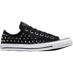 Trampki Converse Chuck Taylor All Star Studded, Dla obu płci. Czarne trampki damskie Converse, bez wzorów, bez zapięcia. Za 490.00 zł.