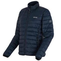 Damska kurtka ocieplana Hillpack II. Niebieskie kurtki damskie Regatta, bez wzorów, z poliamidu, bez kaptura. Za 159.99 zł.