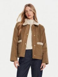 Barbour Kurtka przejściowa LCA0366BE52 Beżowy Regular Fit. Brązowe kurtki damskie Barbour, bez wzorów, z bawełny, bez kaptura. Za 879.99 zł.