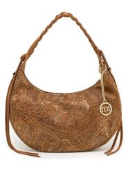 Mia Tomazzi Skórzana torebka "Biancospini" w kolorze karmelowym - 32 x 25 x 13 cm rozmiar: onesize. Brązowe torebki klasyczne damskie Mia Tomazzi, z materiału, przez ramię, bez dodatków. Za 329.95 zł.