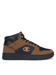 Champion Sneakersy RD18 2.0 MS B GS MID S32980-MS033 Brązowy. Brązowe obuwie sportowe damskie Champion, ze skóry, bez zapięcia. Za 159.99 zł.