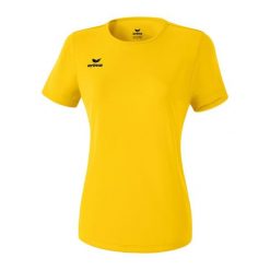 Koszulka damska Erima Fonctionnel Teamsport. Żółte bluzki damskie Erima, l, bez wzorów, sportowe, bez kołnierzyka, bez ramiączek. Za 107.00 zł.