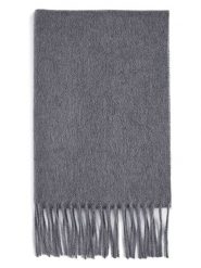 CXL by Christian Lacroix Kaszmirowy szal w kolorze ciemnoszarym - 170 x 36 cm rozmiar: onesize. Szare szaliki damskie CXL by Christian Lacroix, bez wzorów, z kaszmiru. Za 335.82 zł.