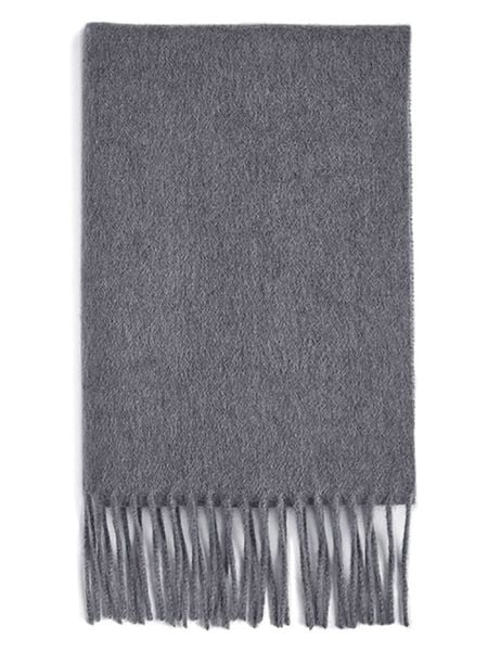 CXL by Christian Lacroix Kaszmirowy szal w kolorze ciemnoszarym - 170 x 36 cm rozmiar: onesize. Szare szaliki damskie CXL by Christian Lacroix, bez wzorów, z kaszmiru. Za 335.82 zł.