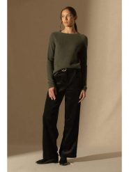 Perfect Cashmere Kaszmirowy sweter w kolorze khaki rozmiar: S. Brązowe swetry klasyczne damskie Perfect Cashmere, s, z kaszmiru, bez kołnierzyka. Za 326.99 zł.