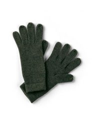 CXL by Christian Lacroix Kaszmirowe rękawiczki w kolorze ciemnozielonym rozmiar: onesize. Zielone rękawiczki damskie CXL by Christian Lacroix, bez wzorów, z kaszmiru. Za 130.99 zł.