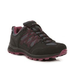 Buty trekkingowe damskie Samaris Low II Regatta. Fioletowe obuwie trekkingowe damskie Regatta, z gumy, bez zapięcia. Za 281.00 zł.