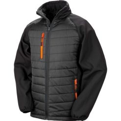 Kurtka Result Softshell Rembourrée Black Compass. Brązowe kurtki sportowe damskie RESULT, l, bez wzorów, z poliesteru, bez kaptura. Za 195.50 zł.