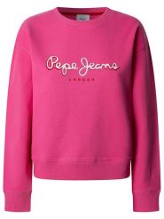 Pepe Jeans Bluza "Maddy" w kolorze różowym rozmiar: XS. Różowe bluzy damskie Pepe Jeans, xs, bez wzorów, z bawełny, bez kaptura. Za 144.92 zł.